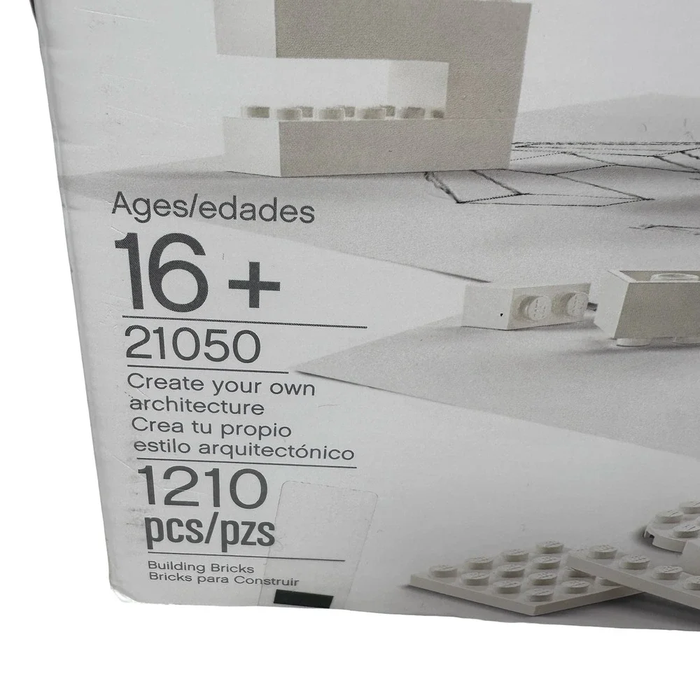 LEGO Architecture Studio 21050 Building Blocks Set 1210 Pcs New Open Box